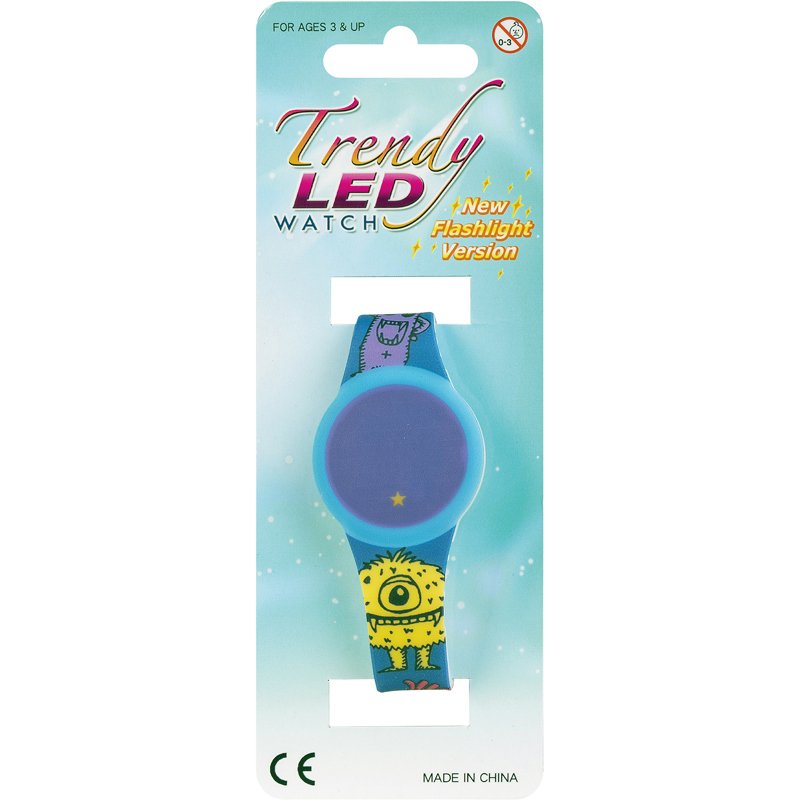 MONTRE SILICONE TREND LED PR12