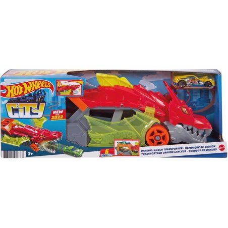 Hot Wheels City Dragon Launch Transporter