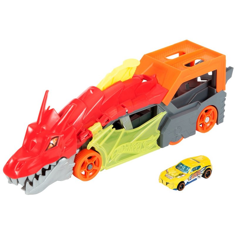 Hot Wheels City Dragon Launch Transporter