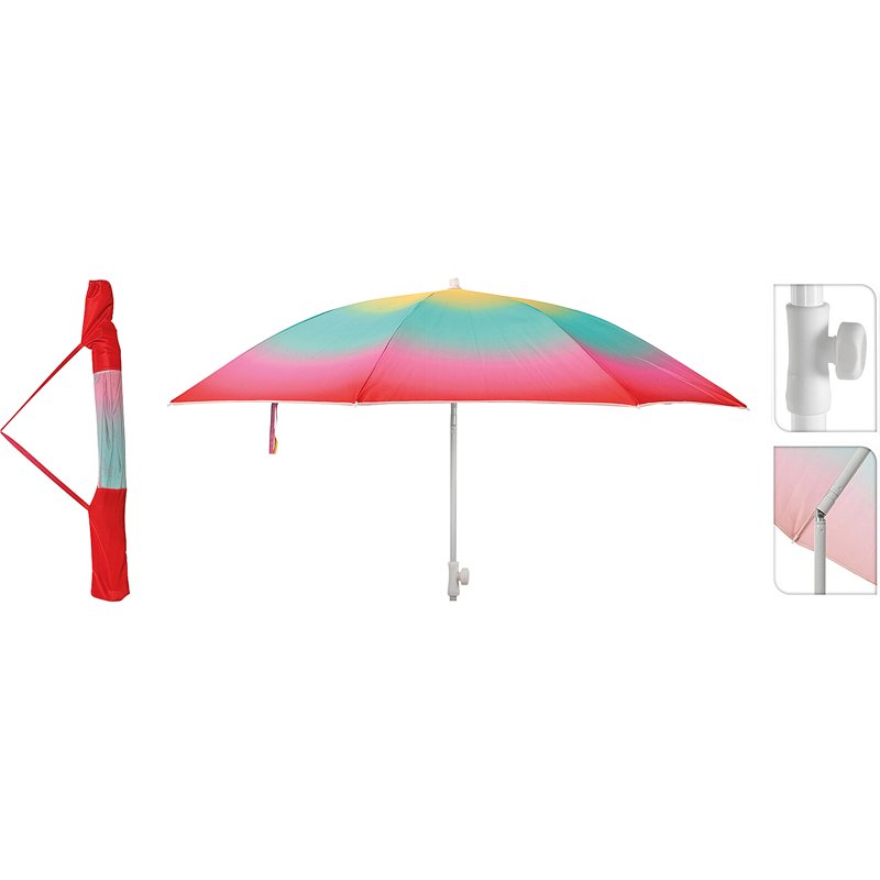 PARASOL D180 ROUGE