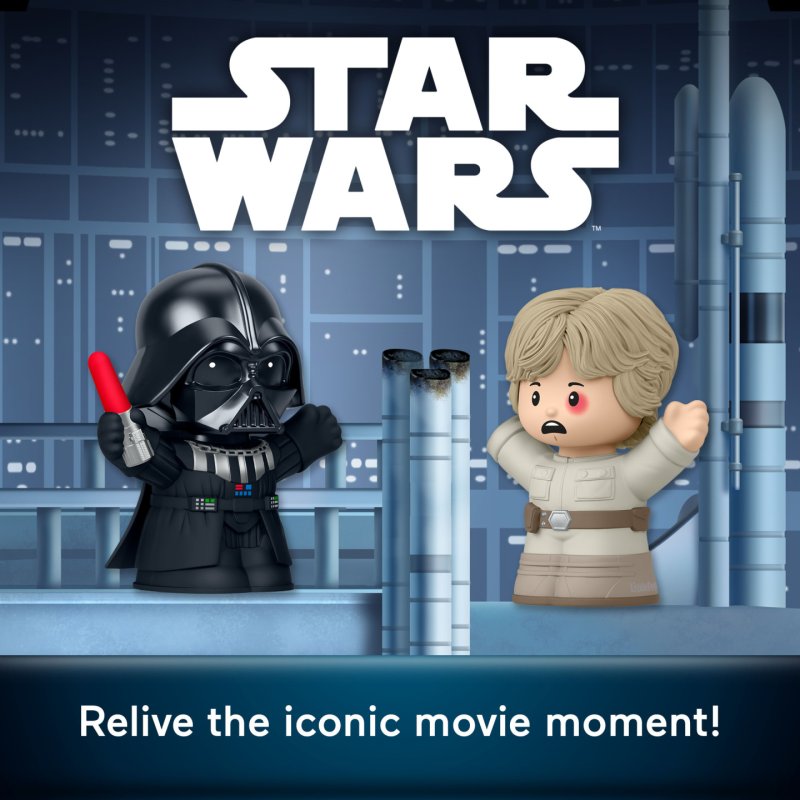 Fisher-Price Little People Collector STAR WARS: I Am Your Father Special Edition Set for Fans, 2 Figures