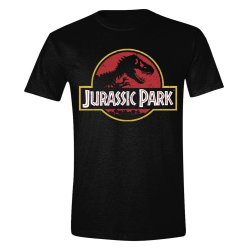 Jurassic Park T-Shirt Vintage Logo Size XL