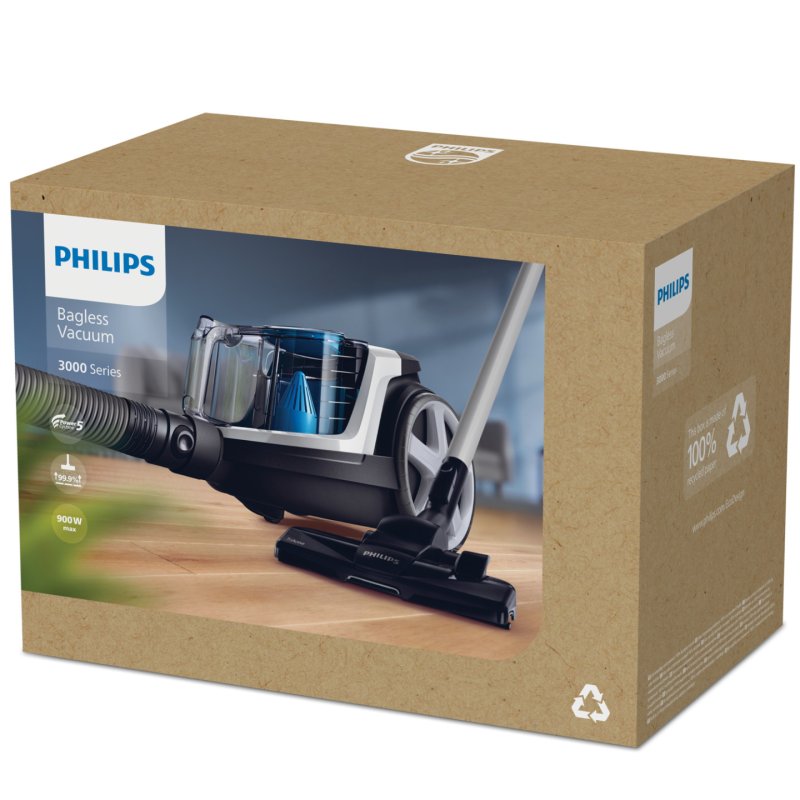 Philips 3000 series PowerPro Compact FC9332/09 Aspirateur sans sac