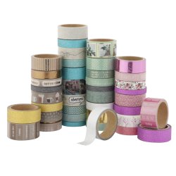 Craft ID - Washi tape 3m (40 pcs) (CR3000)