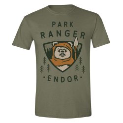 Star Wars T-Shirt Park Ranger Ewok Size M