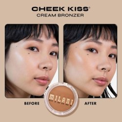 Milani Cheek Kiss Cream Bronzer 120 Spilling Tea 0.21 Fl Oz