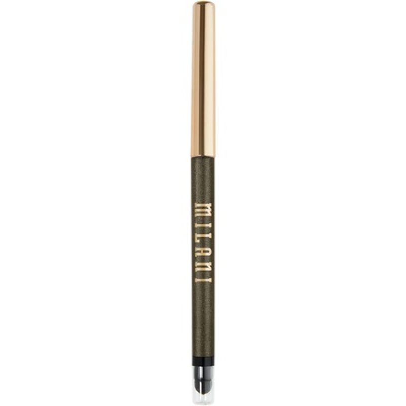 Milani Stay Put Eyeliner Picante 0.01 Ounce Cruelty-Free Self-Sharpening Eye Pencil with Built-In Smudger