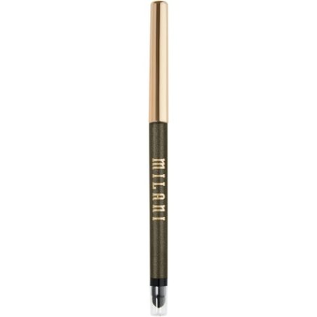 Milani Stay Put Eyeliner Picante 0.01 Ounce Cruelty-Free Self-Sharpening Eye Pencil with Built-In Smudger