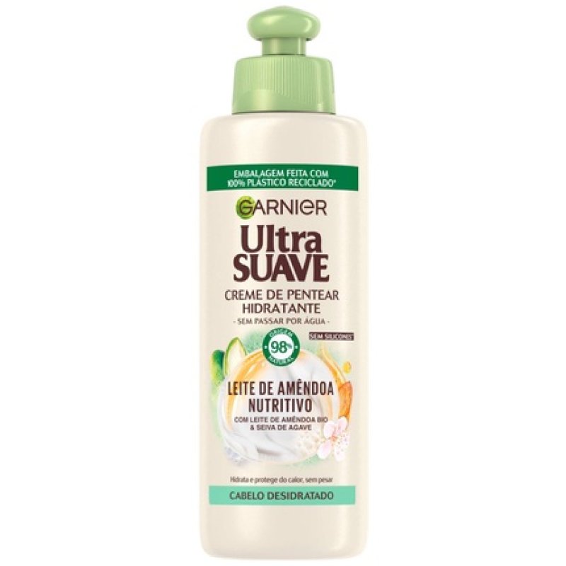 Ultra Suave Leavein Cream Almond Milk & Bio Agave Sap For Dehydrated Hair 200 Ml