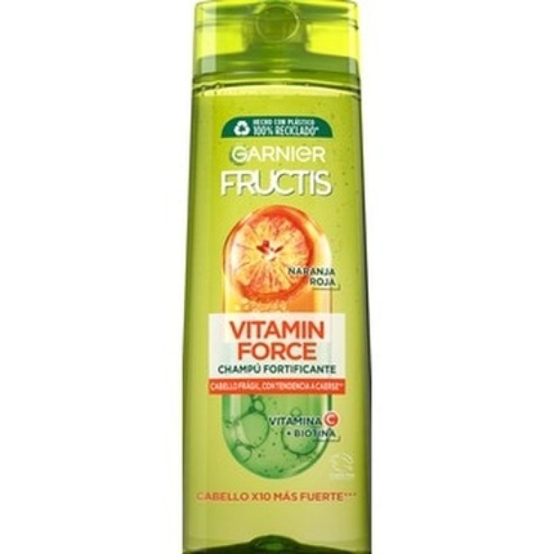 Fructis Shampoo Vitamin Force For Fragile And Breakable Hair Fortifying 400 Milliliters