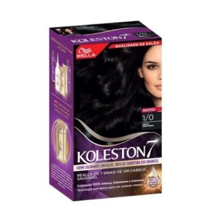 Kolestone Deep Black Cream Hair Color N 10