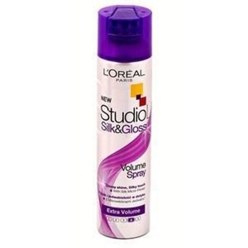 Studio Line Silk & Gloss Hair Styling Spray For Fine Hair Without Volume 200 Milliliters