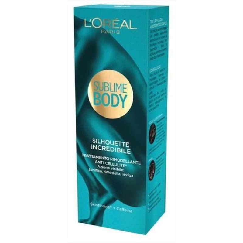 L'Oreal Anticellulite Sublime All Skin Types Incredible Silhouette Gel 200 Ml