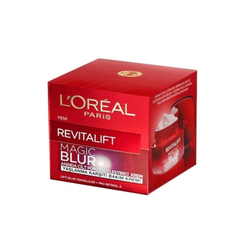 L'Oreal Revitalift Magic Blur Antiaging Face Cream For All Skin Types 50 Ml