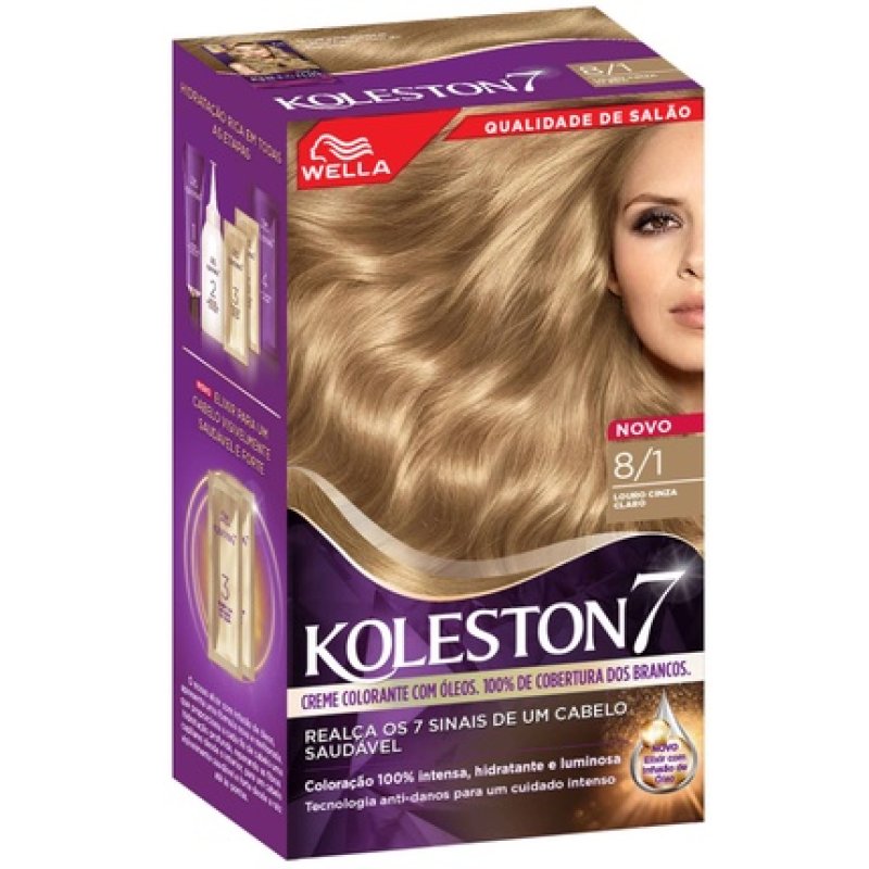 Kolestone Cream Hair Color Medium Gray Blonde N 81
