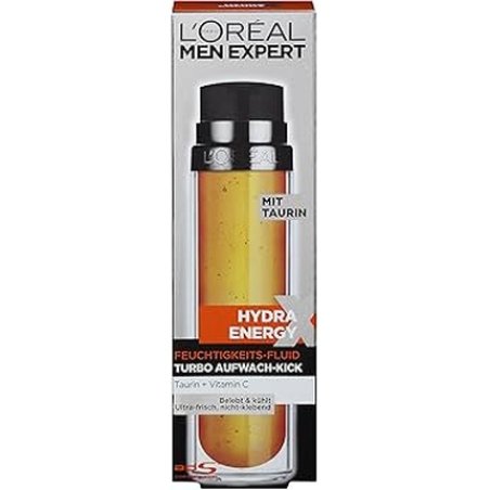 L'Oreal Hydra Energetic Face Cream For All Skin Types Men Expert Antifatigue 50 Ml