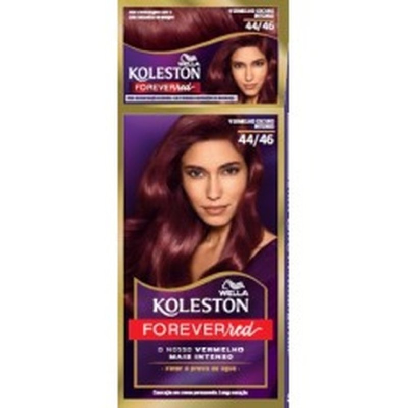 Kolestone Intense Dark Red Cream Hair Color N 4446