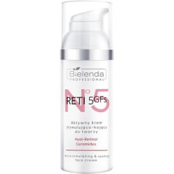 Bielenda Professional Reti 5 GFs Active Stimulating and Soothing Cream with Hyal-Retinol and Ceramides 50ml