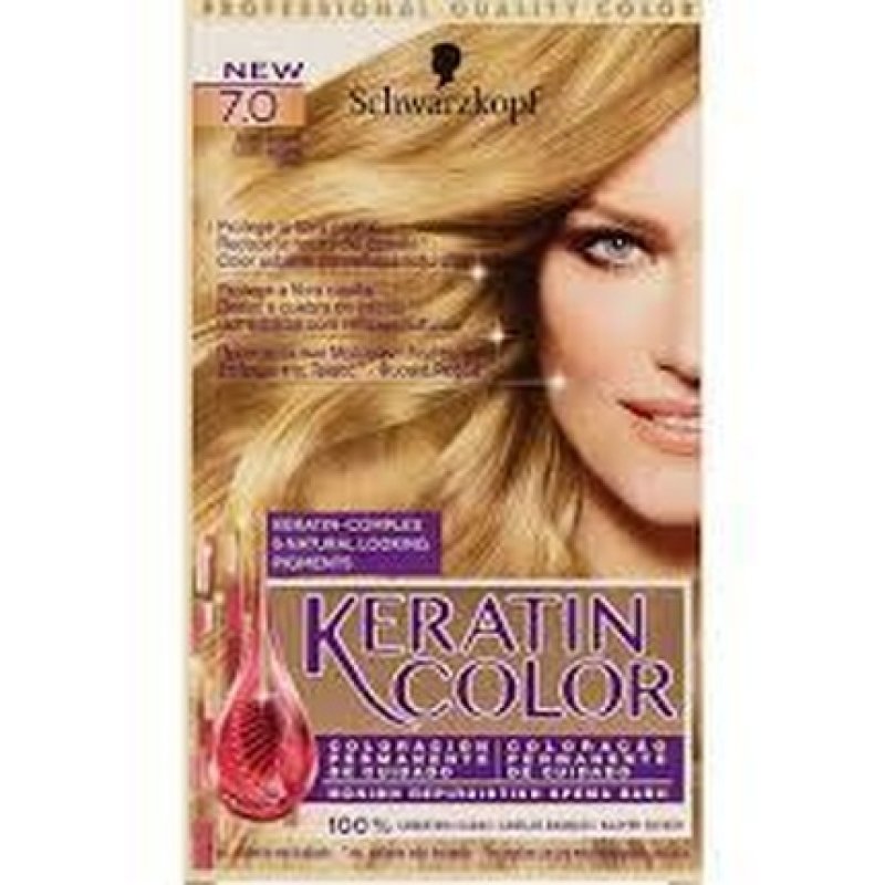 Keratin Color Natural Blonde Cream Hair Color N 70