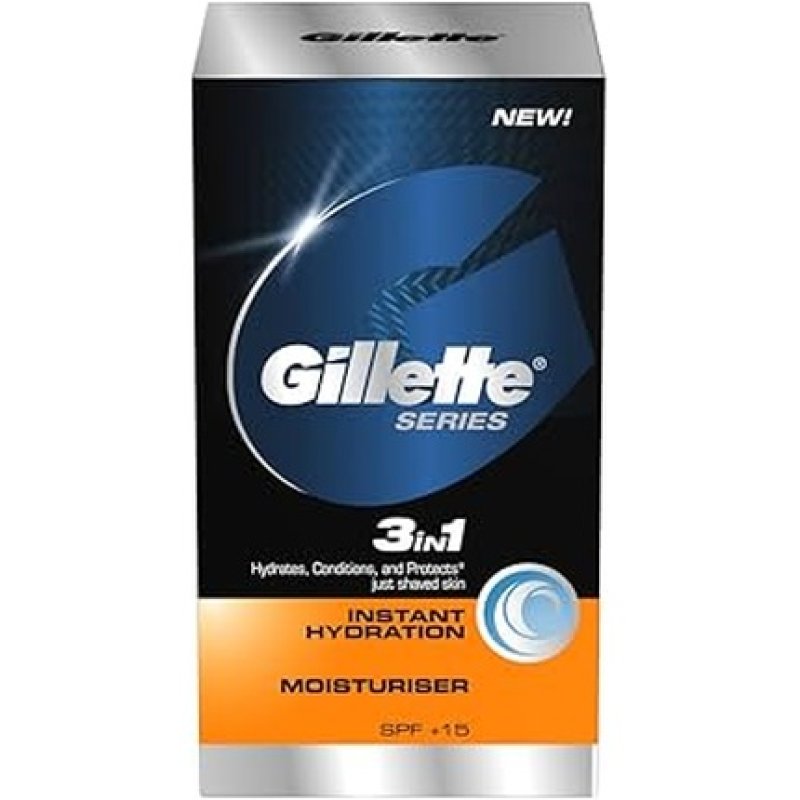 Gillette Series 3 In 1 Face Cream For All Skin Types For Men 50 Ml