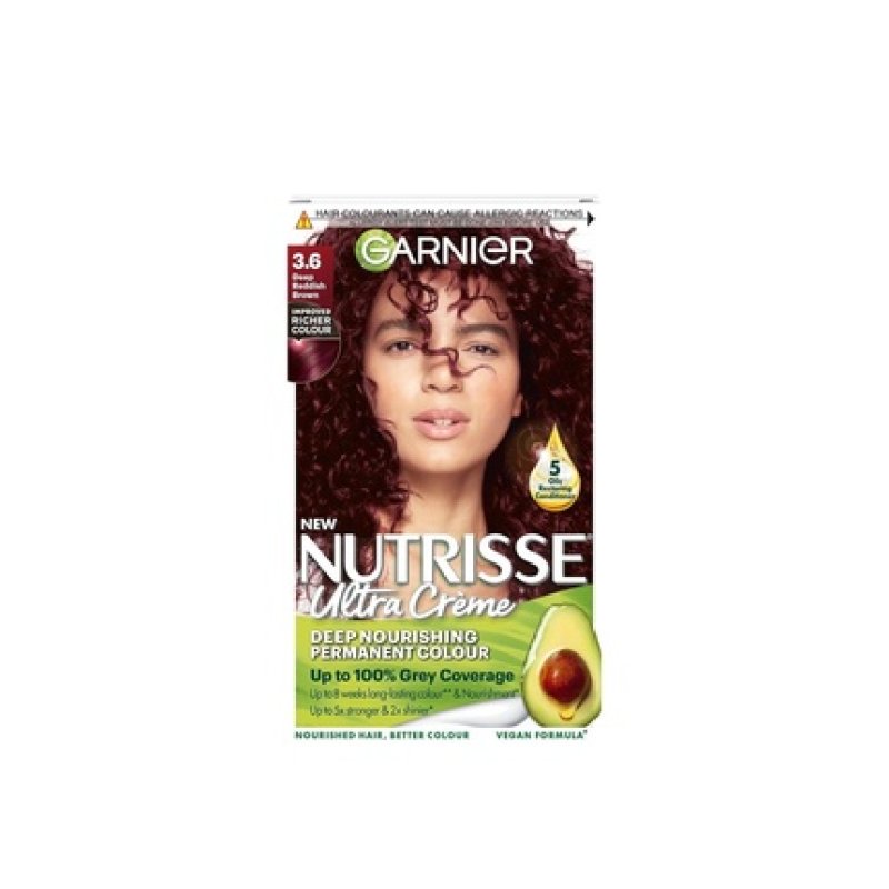 Nutrisse Nutrisse 100 Coloration 5 Oils Cream Deep Reddish Brown N 36
