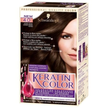 Keratin Color Cream Hair Dye Chocolate Brown N 46 By Keratin Color