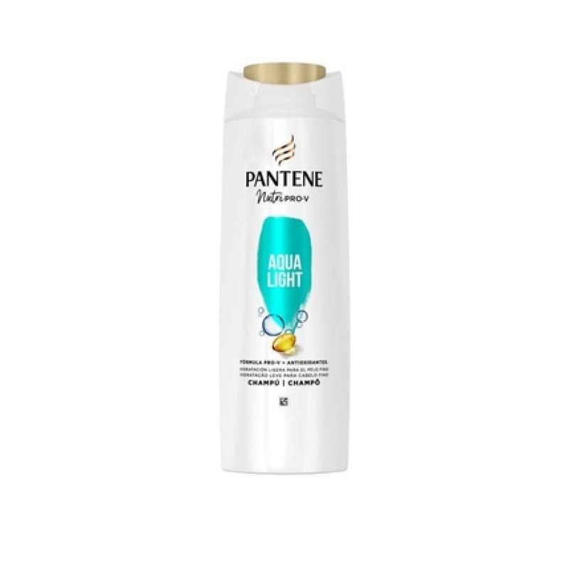 Pantene Aqua Light Nutri Pro V Shampoo For Fine Hair Xl 600 Ml