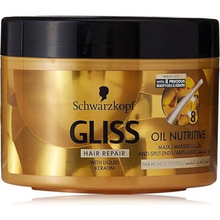 Gliss Hair Mask Oil Nutritive For Dry Hair 300 Milliliters By Gliss