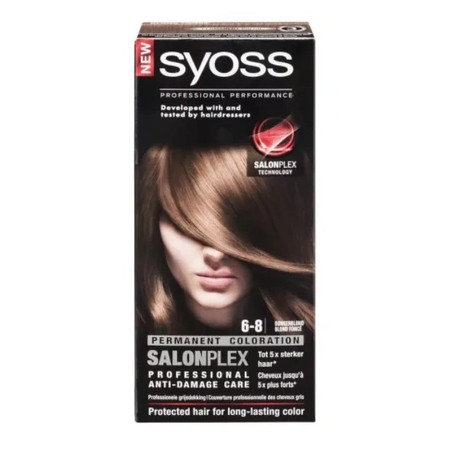 Syoss Dark Blonde Cream Hair Color No 68