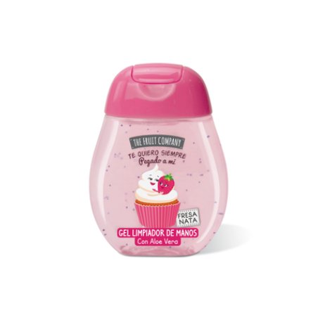 The Fruit Company Strawberry And Cream Hand Sanitizer Gel 45 Ml