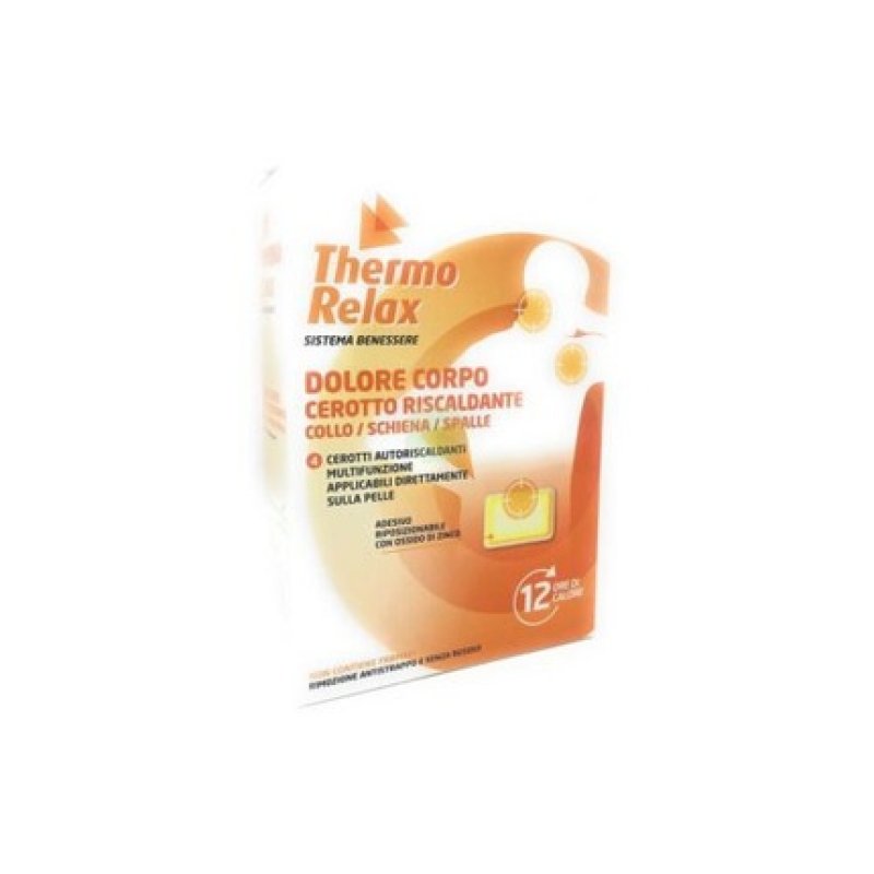 ThermoRelax Body Pain 4 Self-Warming Patches