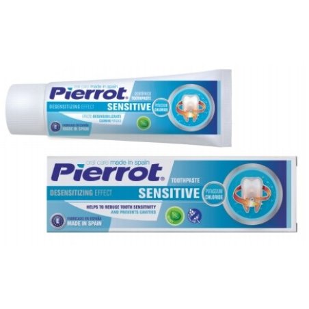 Fushima Pierrot Sensitive Spanish Toothpaste For Sensitive Teeth 75ml