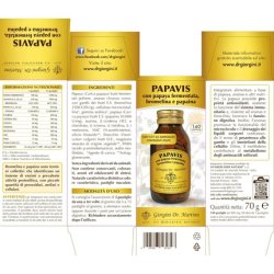 Dr Giorgini Papavis Tablets 70g Food Supplement