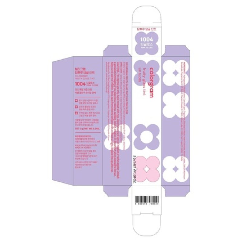 Colorgram Fruity Glass Tint 1004 Pink Gloss Hydrating Lip Gloss All Day