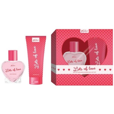 De La Mare Sentio Gp Lots Of Love Women Perfume Shower 50ml Eau De Parfum 100ml Shower Gel