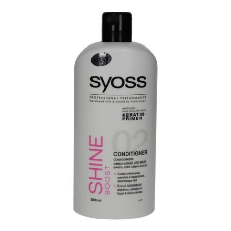 Syoss Shine Boost Conditioner For Dry Dull Hair 500 Milliliters