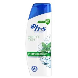 H & S Antidandruff Shampoo Menthol Fresh 300 Milliliters For All Hair Types