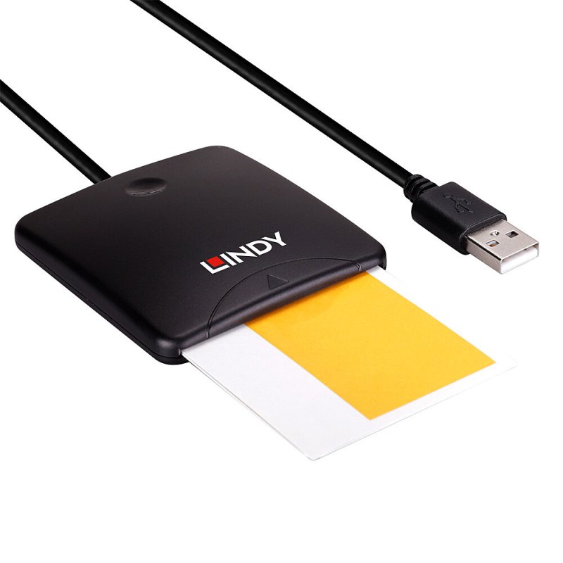Lindy Lecteur de cartes Smart Card, USB 2.0