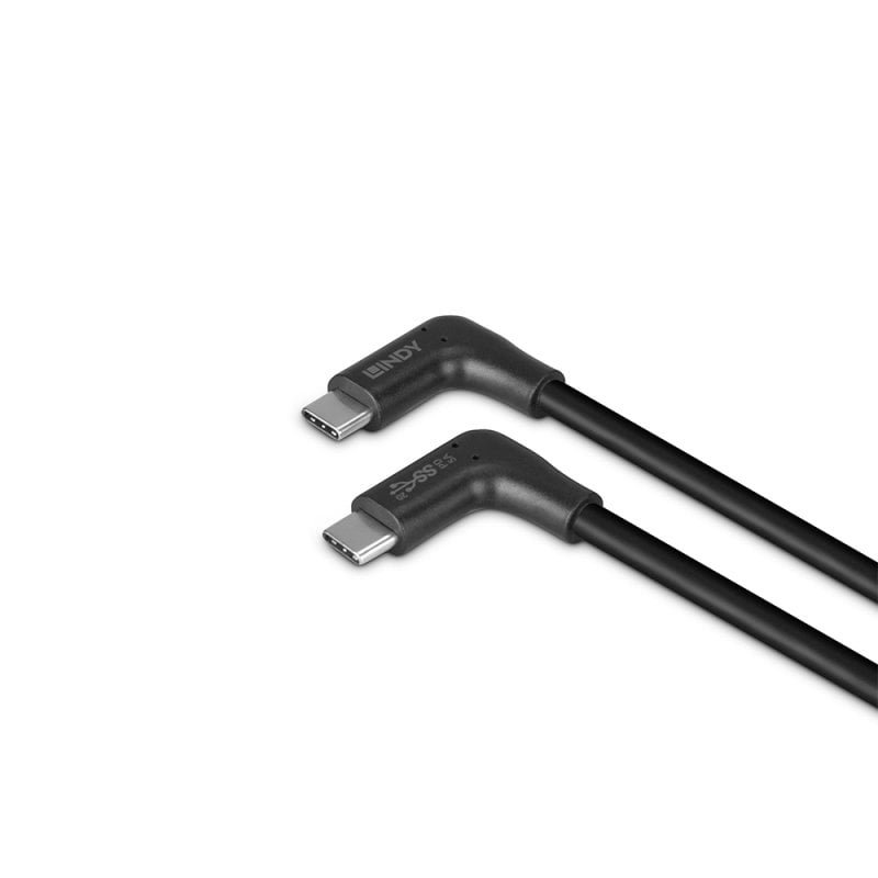 LINDY 1.5m USB 3.2 Type C Cable 2 x 90