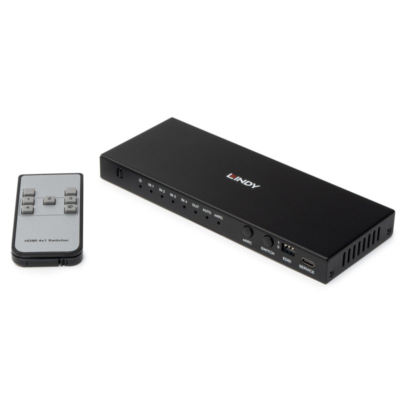 LINDY 4 Port HDMI 8K60 Switch with eARC