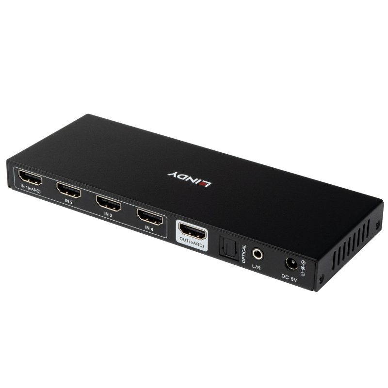 LINDY 4 Port HDMI 8K60 Switch with eARC