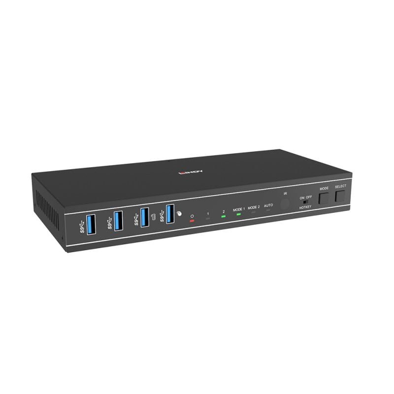 LINDY 2Port HDMI 4K60 USB 3.0 KVM Switch