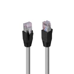 Lindy 80m Cat.6A U/FTP LSZH Solid Core Cable, Grey