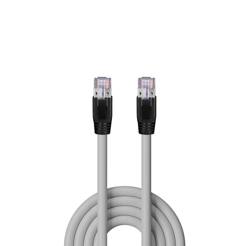 Lindy 90m Cat.6A U/FTP LSZH Solid Core Cable, Grey