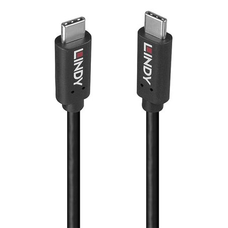 LINDY 0.5m USB 3.2 Type C Cable 20Gbps
