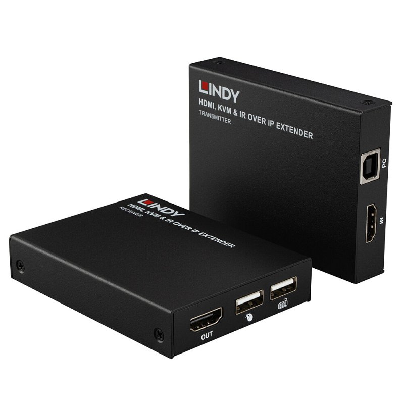 LINDY HDMI KVM & IR over IP Extender