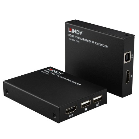 LINDY HDMI KVM & IR over IP Extender