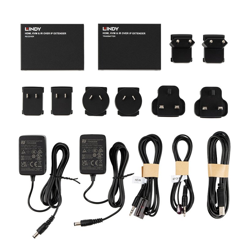 LINDY HDMI KVM & IR over IP Extender