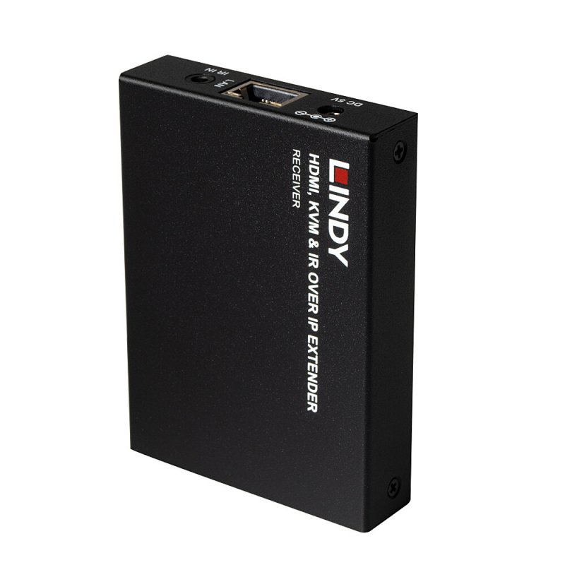 Lindy HDMI, KVM & IR over IP Extender, Receiver