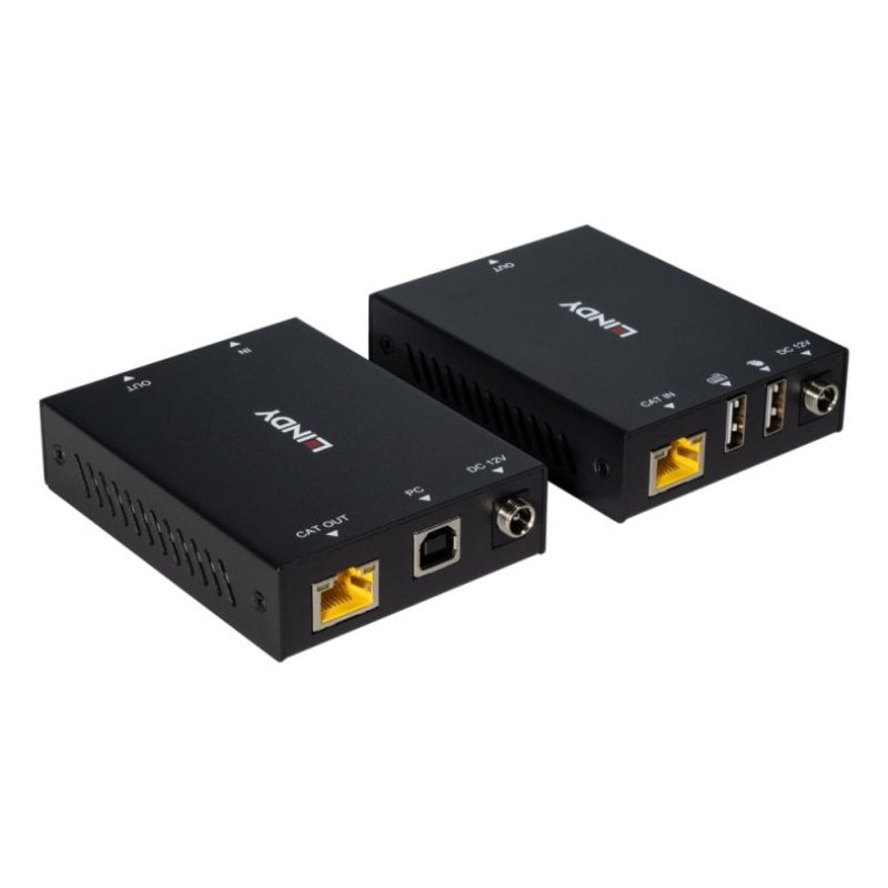 LINDY 100m Cat.6 HDMI & USB KVM Extender